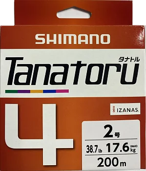 Плетеный шнур Shimano Tanatoru 4, 200м