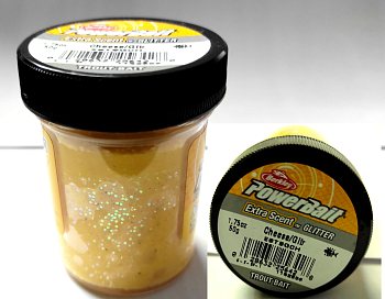 Форелевая паста Berkley Extra Scent Glitter 