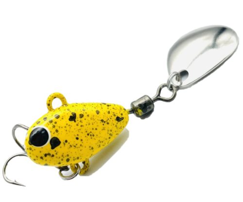 Тейл-спиннер UF Studio Hurricane 21гр -Yellow (527)