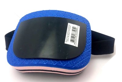 Мотыльница спортивная наколенная SilRiver -Blue/Black, (13х10х2,5см)
