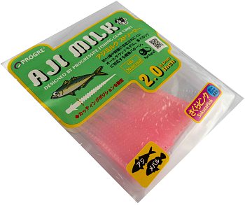 Силиконовые приманки Progre Aji Milk Streamer 2,0"
